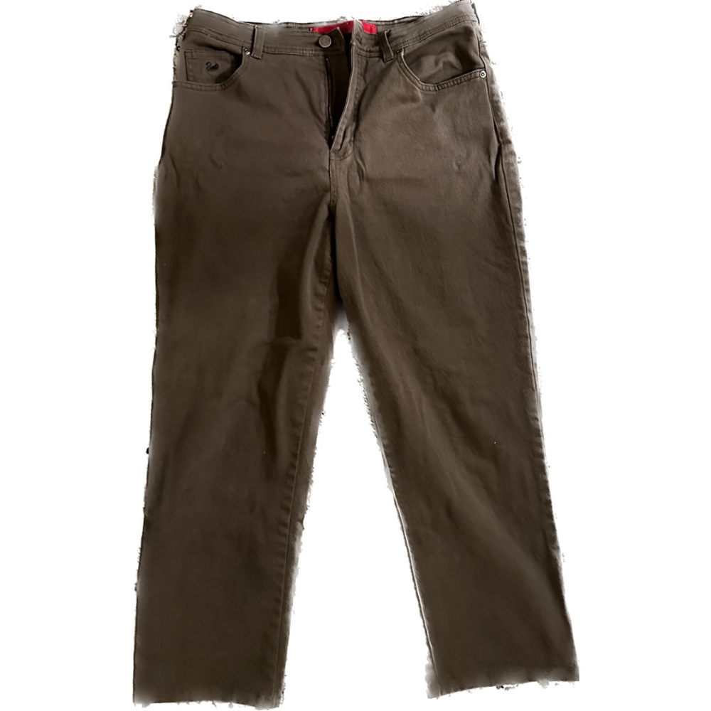 Gloria Vanderbilt Olive Jeans